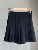 Colin Pleated Pintuck Shorts
