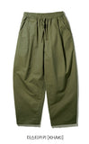 Washed Cotton Balloon Pants