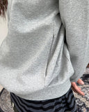 Lael Curved Hooded Zip-up