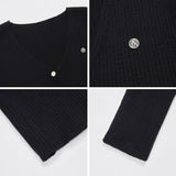 Daily Crop Two Button Cardigan