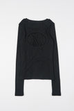 Lua open back long sleeve