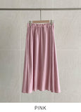 Diane Banding Flared Long Skirt