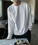 USA Cotton Slit Long Sleeve Tee