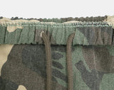 Deron Military Camo Midi Skirt
