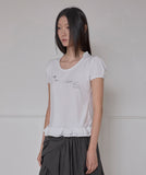 Muta Frill Puff T-Shirt