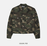 Pocket China Crop Jacket