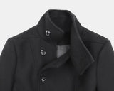 Yuha Double High Neck Wool Coat