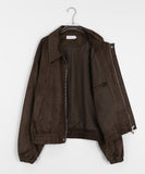 [unisex] Rooni two-way suede over blouson