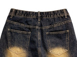 Peavy Washing Jeans Denim Mini Skirt