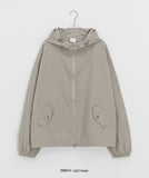 [Unisex] Meshuri Two-Way Over Hood Windbreaker