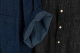 Rope denim short sleeve shirt