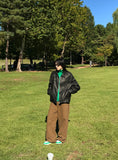 DOUBLE LINE LEATHER JP