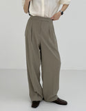 Lau High Waist Wide Slacks