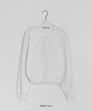 Kurendi Color Round Knit Cardigan