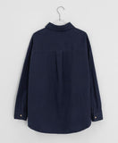 Tilte Color Peach Fuzz Over Long Sleeve Shirt