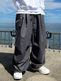 Nylon Dart Balloon Pants