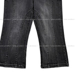 Likee cut slim capri denim pants