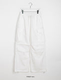 [unisex] Ensel Banding Nylon String Parachute Cargo Pants