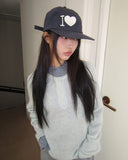 Terran Raglan Button Round Knit