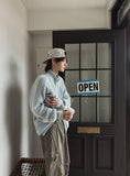 Basi Track Knit Zip-up