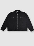 Vintage Curve Slit Denim Jacket