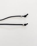 Roche Silver Bold Heart Strap Necklace