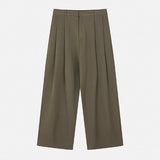 Osel Two-Tuck Wide Slacks