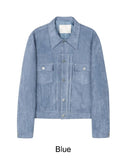 Kien Suede Trucker Jacket