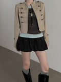 Keele Crop Napoleon Jacket