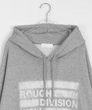 [unisex] Pikuyo printing brushed over hoodie