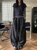 Eden Non-Fade Two-Pin Tuck Balloon Pants
