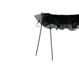 Vite Tiered Layered Mini Wrap Skirt