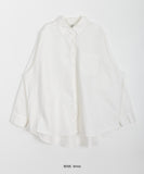 [BAONHAUS] Seafei Cotton Pocket Over Shirt