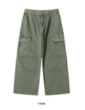 DEEP-DYED PARACHUTE PANTS