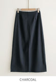 Shui Cut Brushed H-line Long Skirt