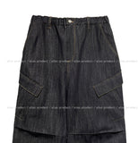 Bias Raw Edge Carpenter Cargo Pants