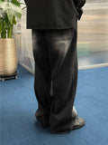 Highlight Dark Black Denim Jeans