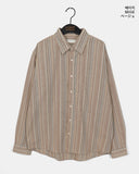 Zecker Ethnic Hippie Stripe Long Sleeve Shirt