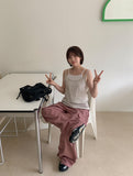 [unisex] Rilkan Summer Banding Wide Cargo Pants