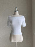 Fierun Off Shoulder Knit