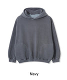 Bedin Pigment Brushed Crop Hoodie