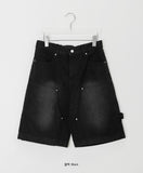 [unisex] Melco Banding Carpender Washing Bermuda Cotton Pants