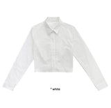 BACK BANDING CROP SH