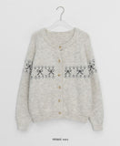 Demma Wool Knit Nordic Cardigan