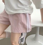 Two Side Line Rustling Full Banding Shorts