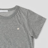 Pendant Crop Basic Short Sleeve T-Shirt
