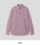 Roin loose fit spring check shirt