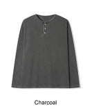 Riddell pigment henley neck t-shirt
