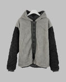 Fleece Dyed Hooded Jumper