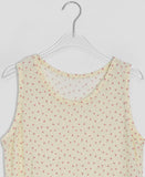 [BAONHAUS] Koinen Flower Frill Layered Sleeveless